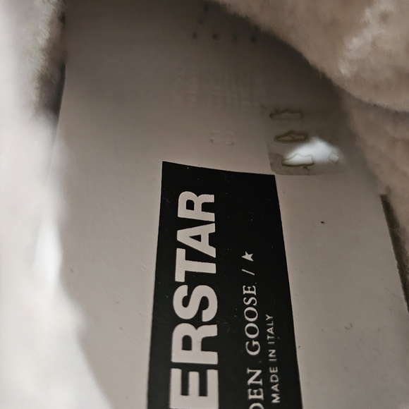 Golden Goose Super-Star Sabot with glitter and shearling interior - Picture 5 of 9